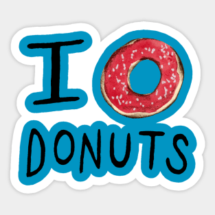 I ❤ Donuts Sticker